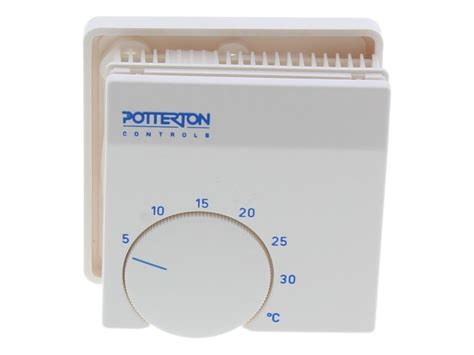 Digistat2 and 3 (battery) programmable room thermostats are battery operated and double insulated therefore neutral and earth connections are not required. . Replacing potterton room thermostat